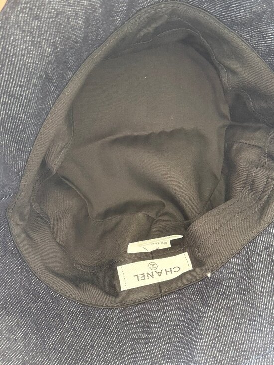 Chanel Bucket Hat Denim OS main image 4